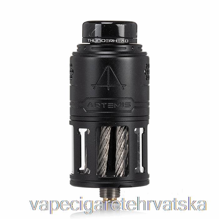 Vape Hrvatska Thunderhead Creations Artemis V2 Top Coiler 25mm Rdta Mat Crna